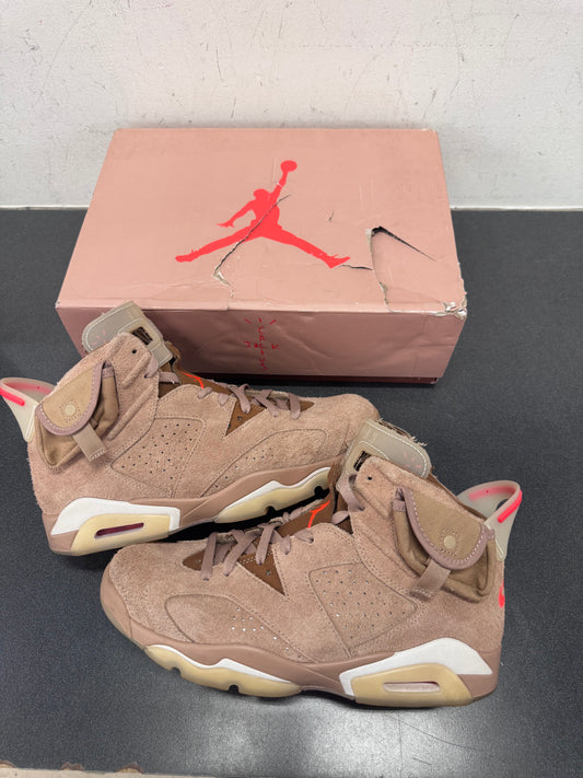 Travis Scott Jordan 6 British Khaki