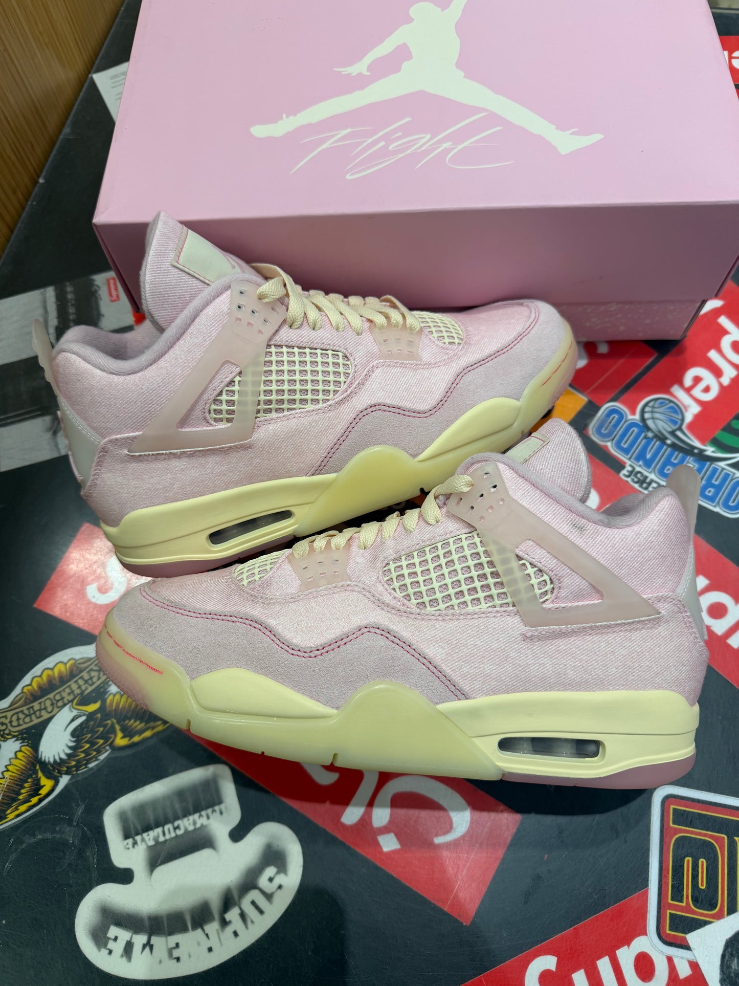 Jordan 4 Iced Carmine (W)