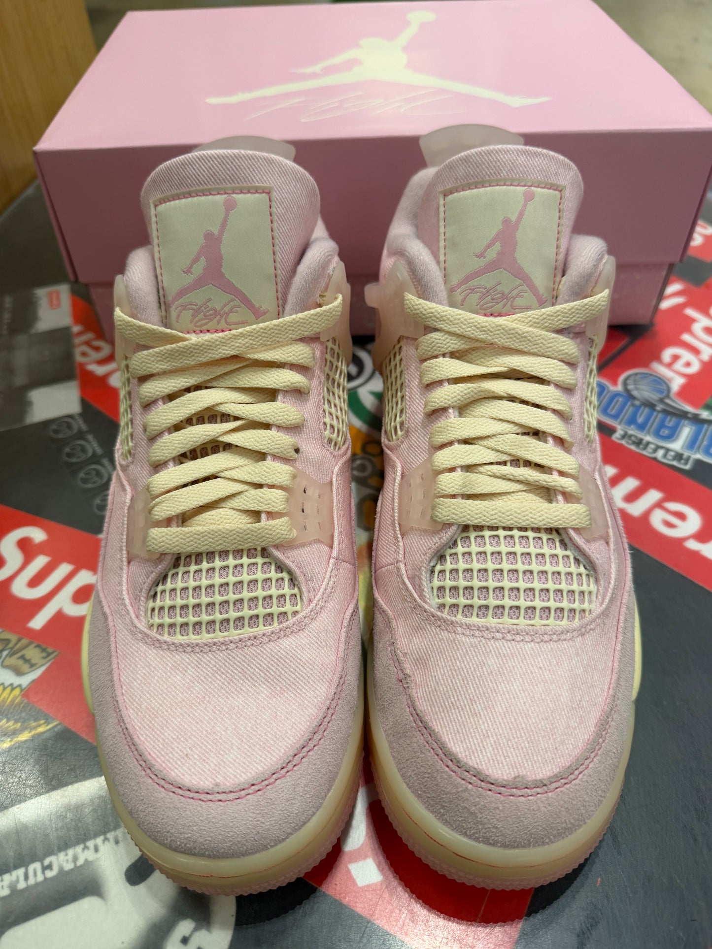 Jordan 4 Iced Carmine (W)