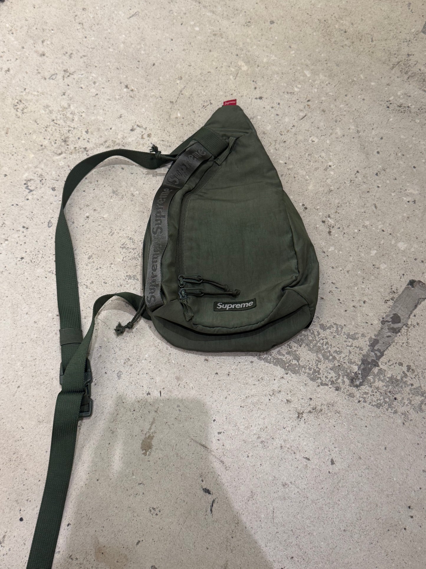 Supreme Sling Bag Olive