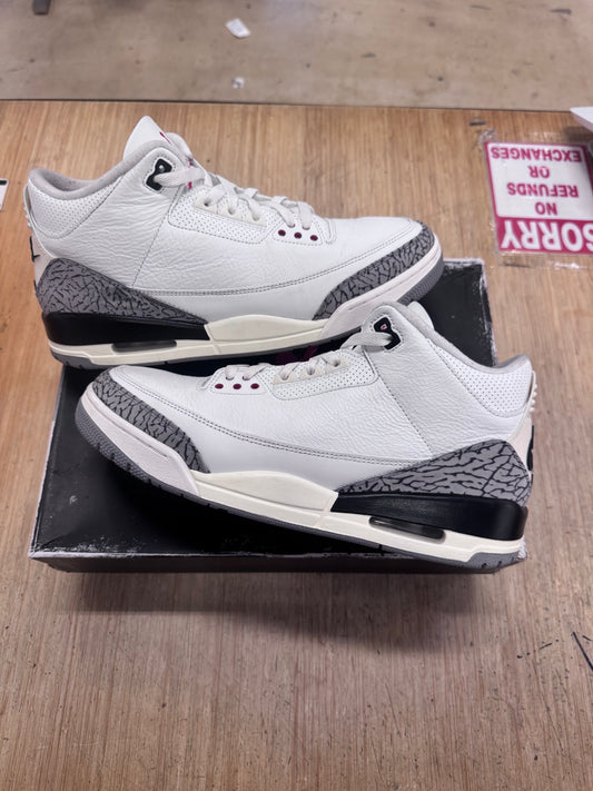 Jordan 3 White Cement