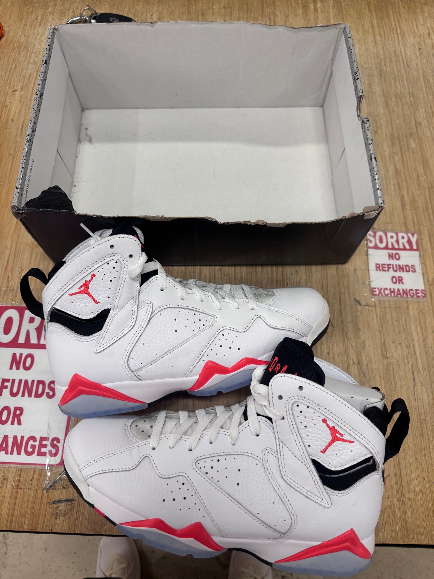 Jordan 7 White Infared