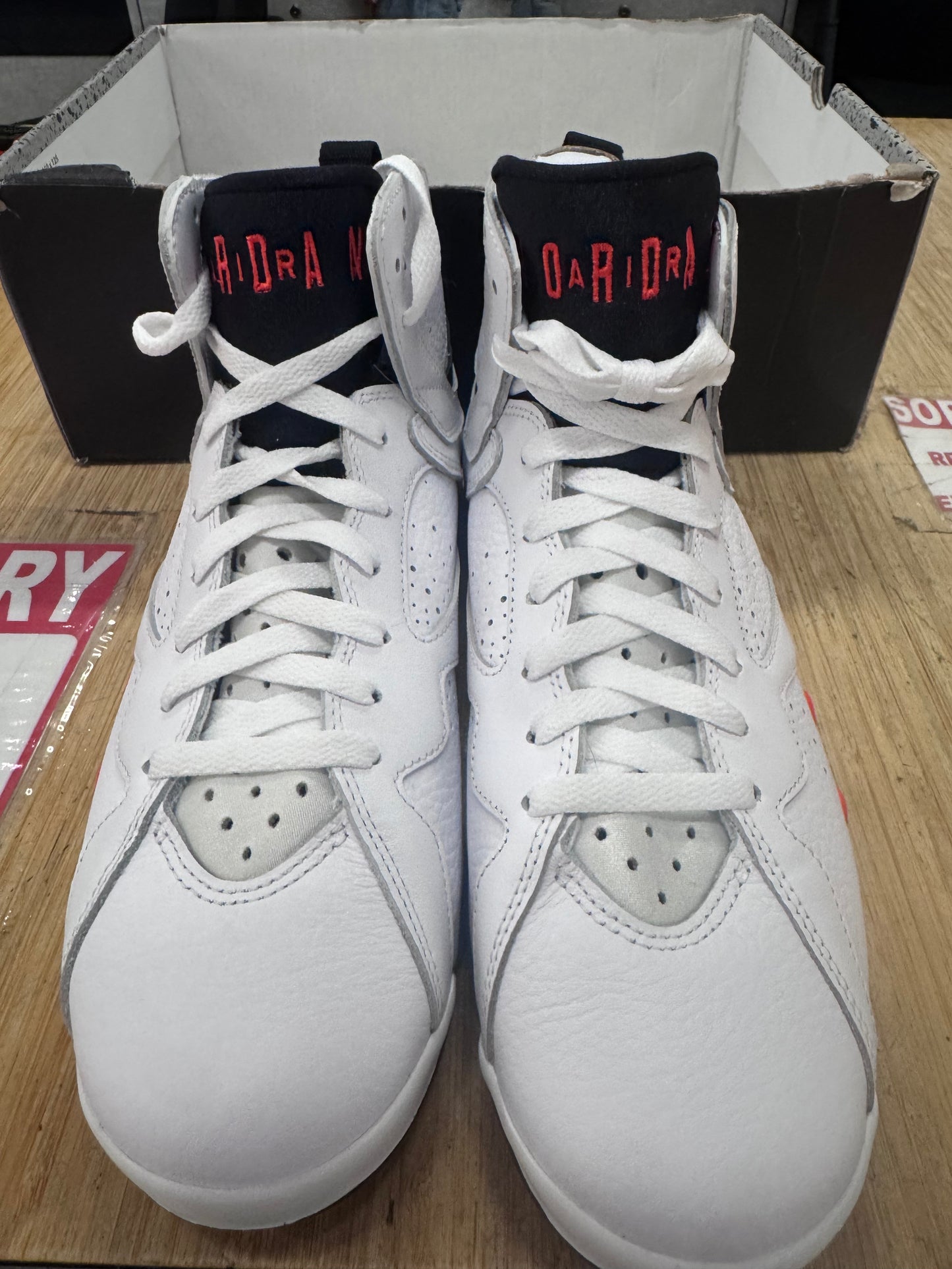 Jordan 7 White Infared
