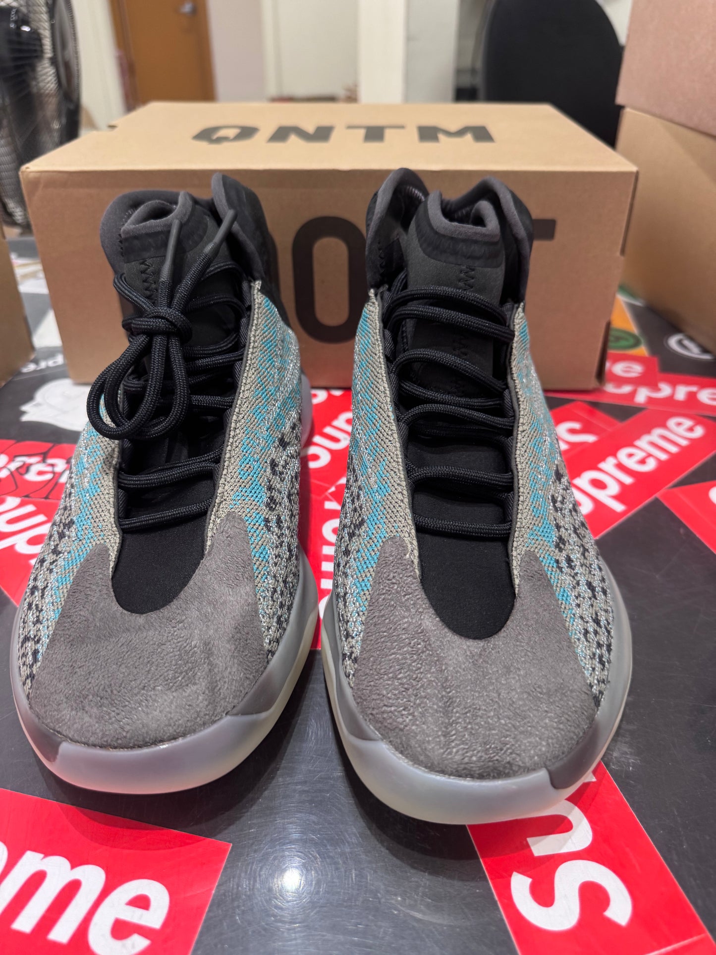 Yeezy QNTM Teal Blue