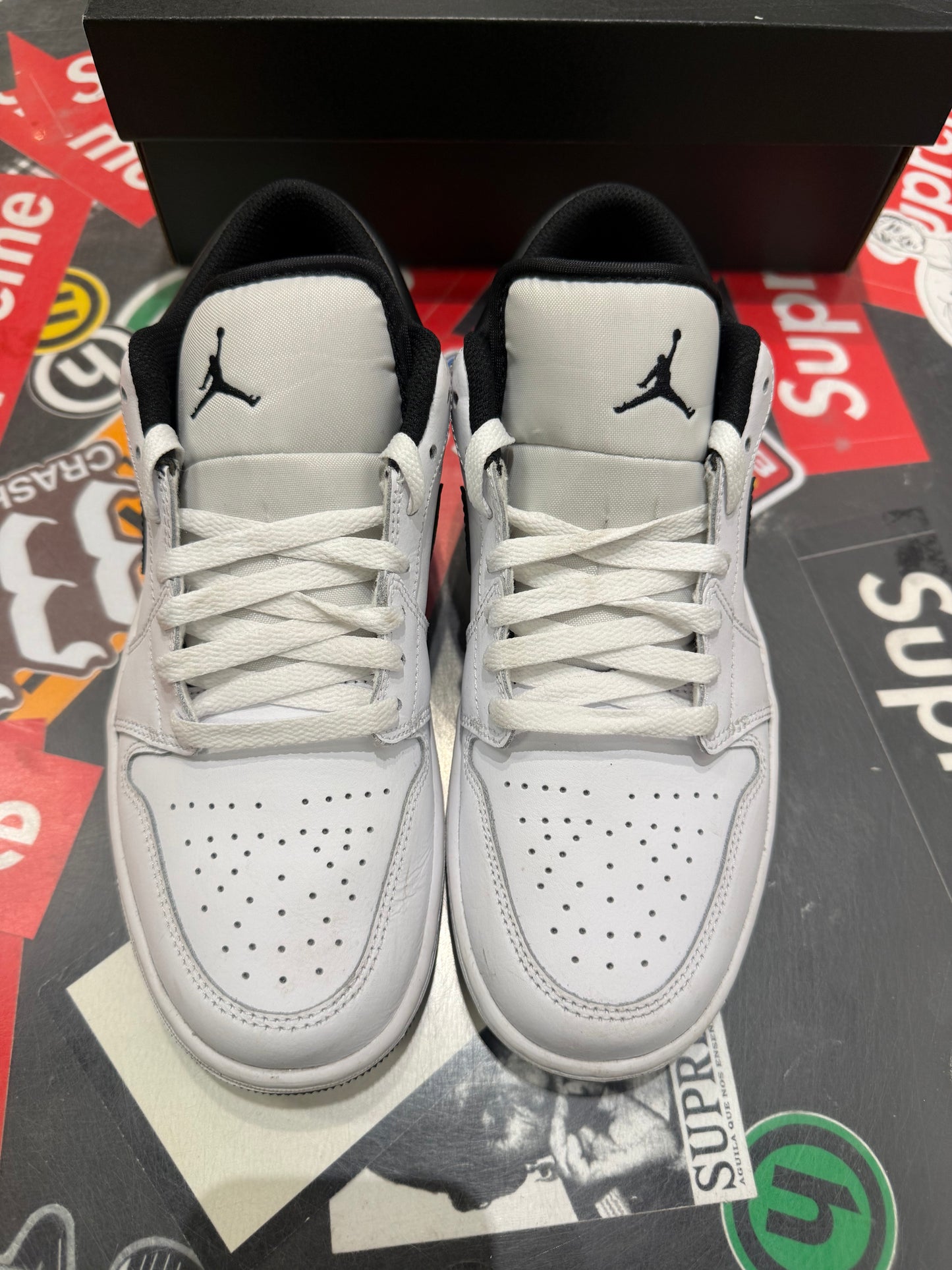 Jordan 1 Low White/Black