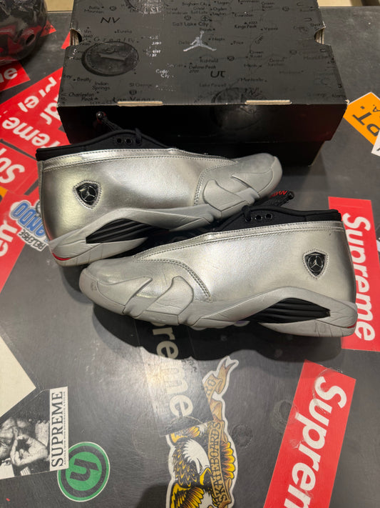 Jordan 14 Metallic Silver (W)