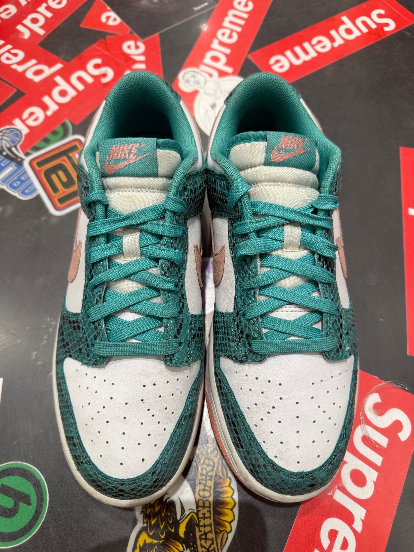 Dunk Low Coral Snakeskin