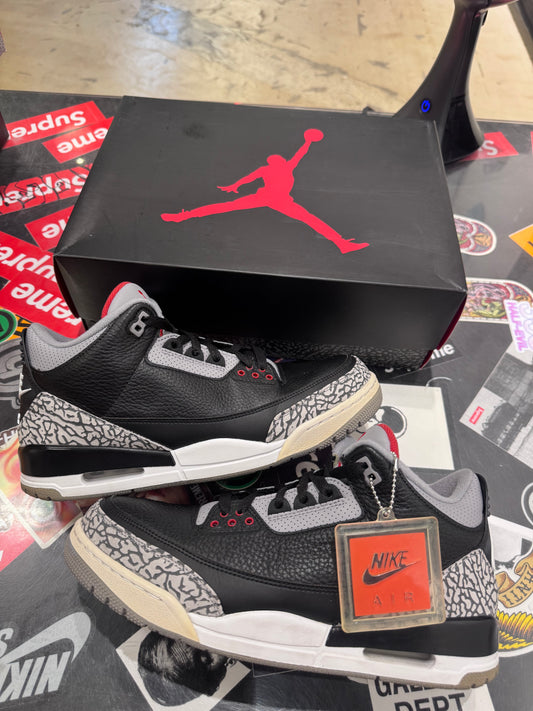 Jordan 3 Black Cement