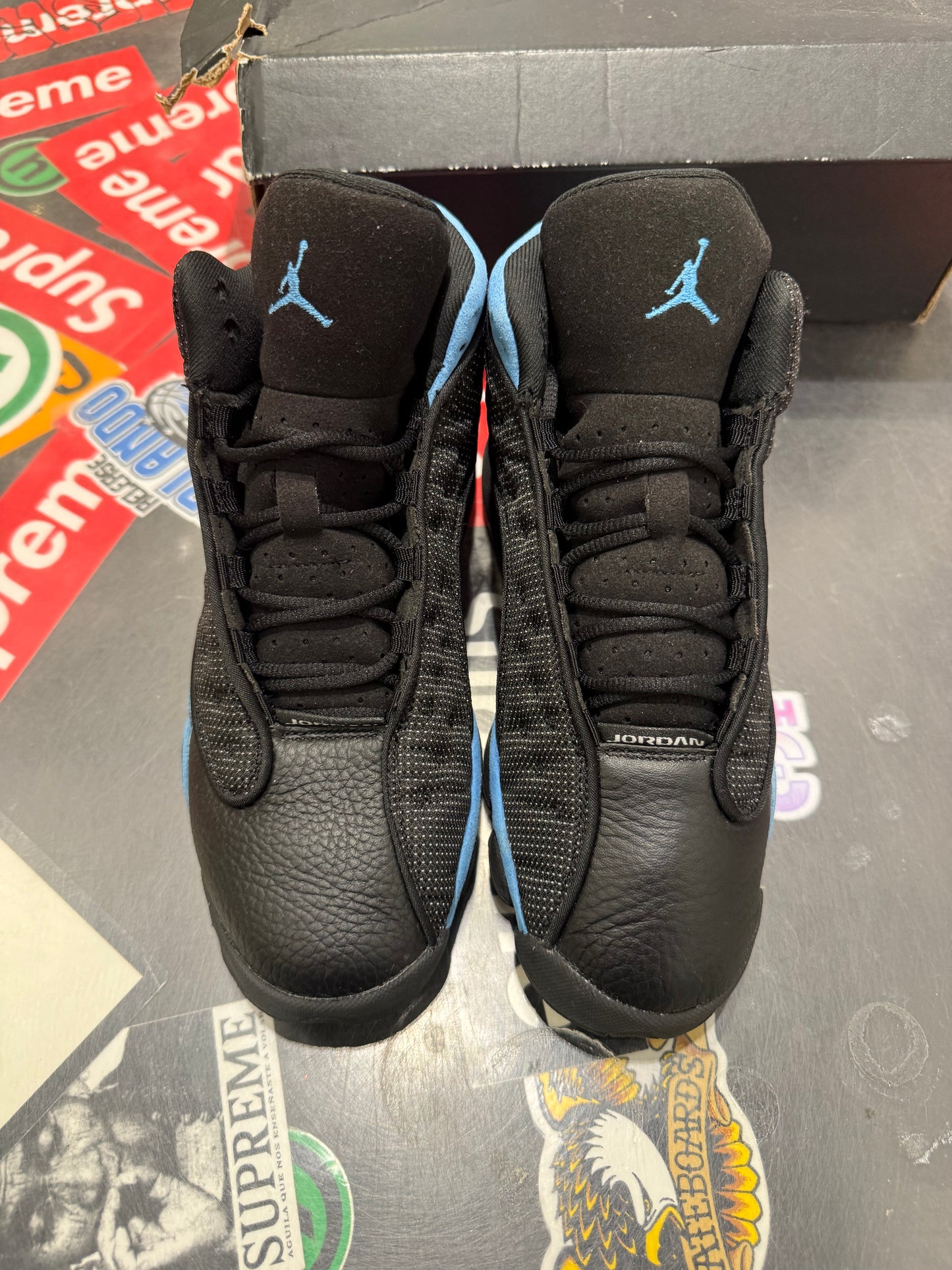 Jordan 13 Black/University Blue