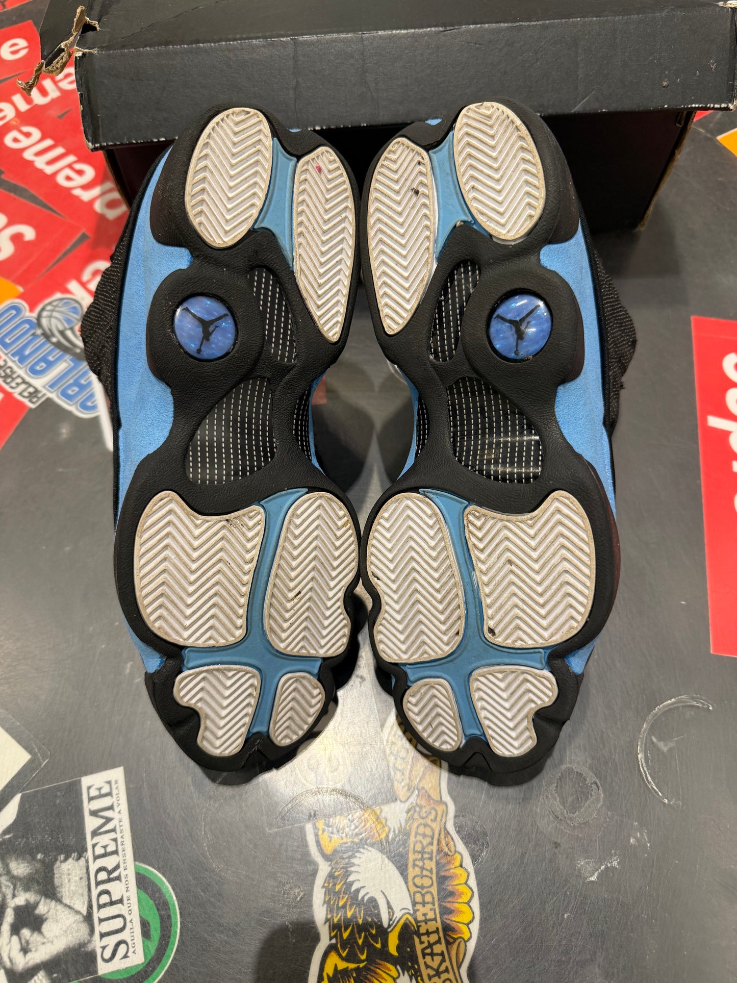 Jordan 13 Black/University Blue