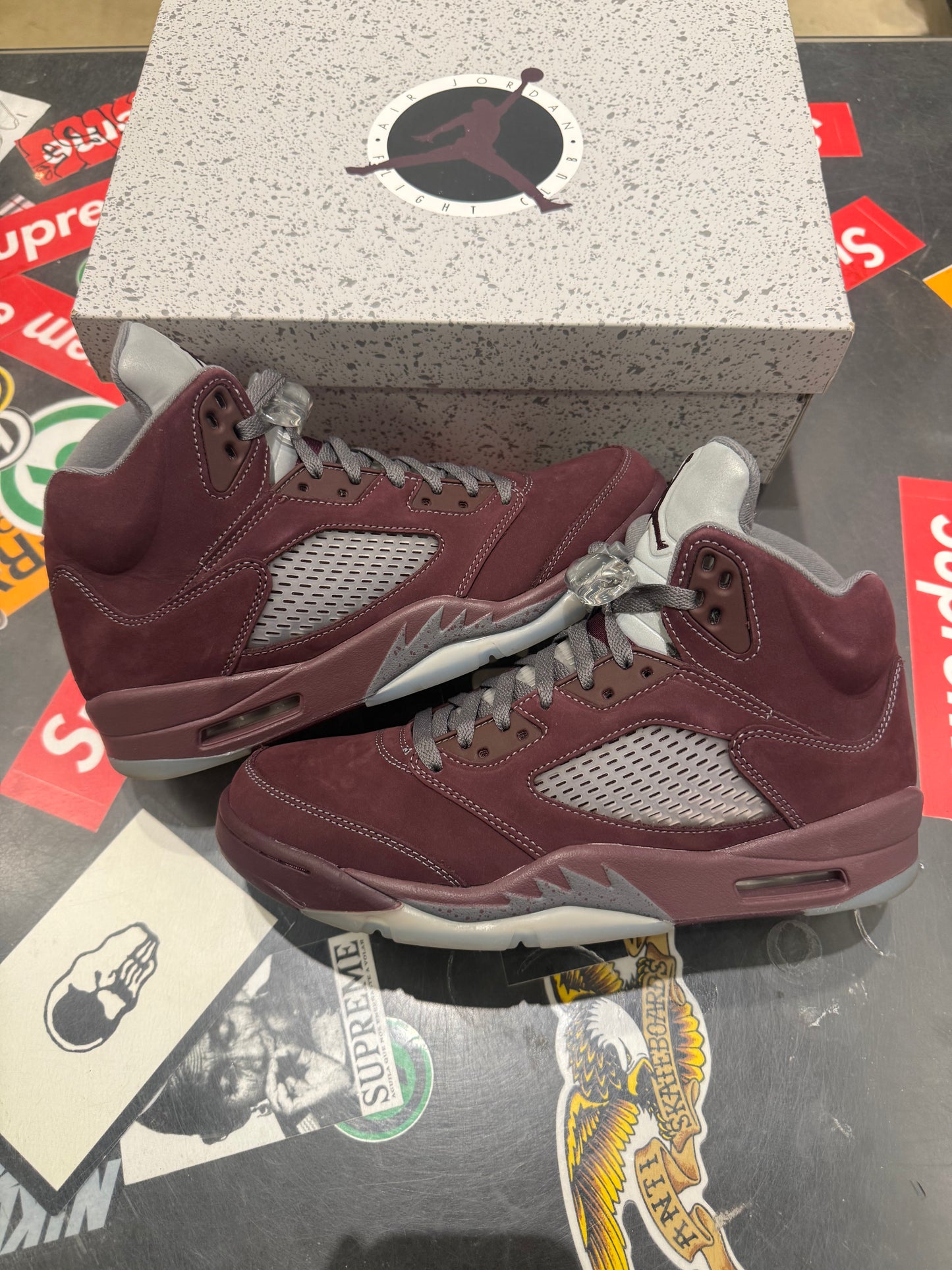 Jordan 5 Burgundy