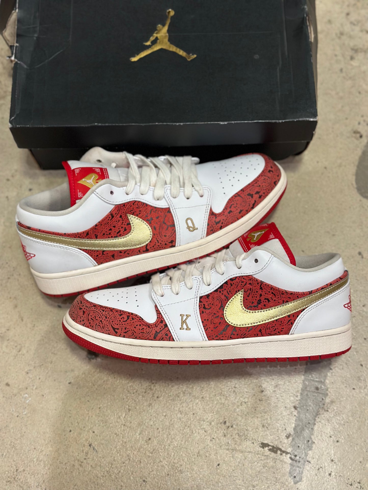 Jordan 1 Low Spades (Used)