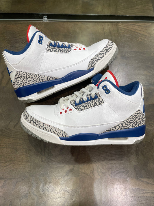 Jordan 3 True Blue (Used)