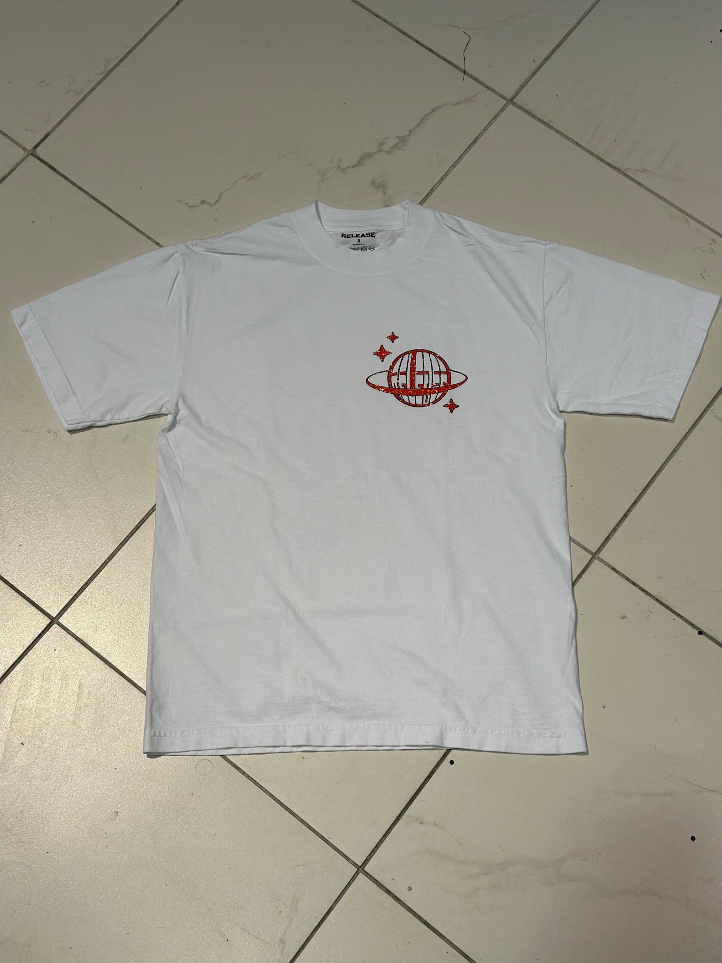 Release Y2K Tee White/Red